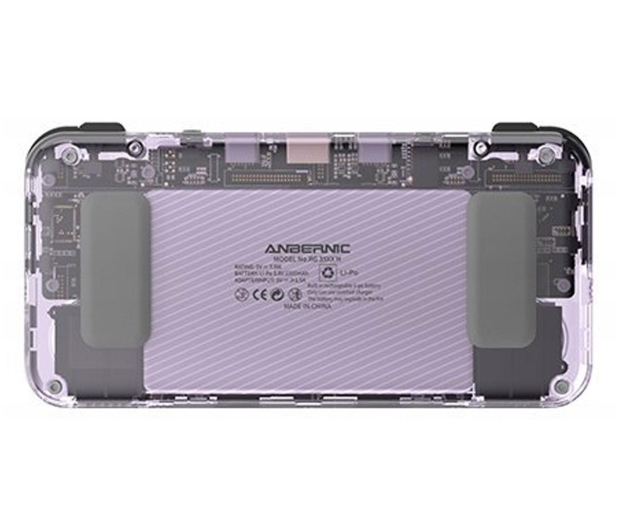 Anbernic RG35XX H fioletowy transparenty - 1596358 - zdjęcie 3